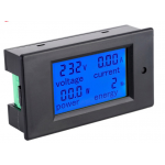 HS0577 PZEM-021 4 in 1 LCD Voltage Current Active Power Energy Meter Blue Backlight Panel Voltmeter Ammeter KWH Meter 0-20A 80-260V 50/60HZ