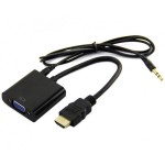 HS0579 HDMI to VGA with audio cable 