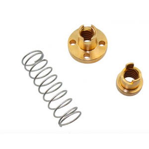 HS0591 T8 anti backlash spring loaded nut elimination gap nut 