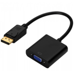HS0599 DisplayPort Male to VGA Female Cable Converter 