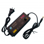 HS0646 60W 3-24V Adjustable Adapter With Voltage Display US Plug
