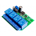 HS0661 BLE Bluetooth 4 switch 4 way/channel relay wireless Internet community ZLRC04 module board relay