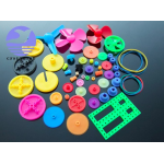 HS0667 Colorful, DIY 55 kinds of color plastic gear package, transmission, toy car, gear motor, motor gear