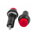 HS0681 Red PBS-11B  12MM 3A/250V Round Switch Button 