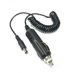 HS0695 12V Car Auto LED Male Cigarette Lighter with LED and 1.2m DC  2.1mm cable 