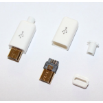 HS0701 4 in 1 DIY Micro USB white 