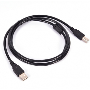 HR0293-4B Black USB cable for Printing 1.5M