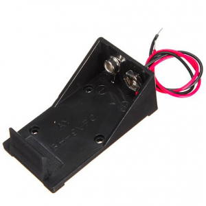 HR0295A 9v battery holder with wire 