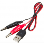 HS0080 Alligator Clip to USB male  50CM