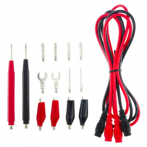 HS0779 16pcs/ Set Multifunction Multimeter Alligator Probe Silicone Test Lead Tool power supply Compatible with most multimeters