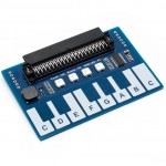 HS0801 Mini Piano Module for micro:bit, Touch Keys to Play Music 4x RGB LEDs