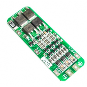 HS0919 Li-ion Lithium Battery 18650 Charger PCB BMS Protection Board 12.6V 20A Cell 64x20x3.4mm Module