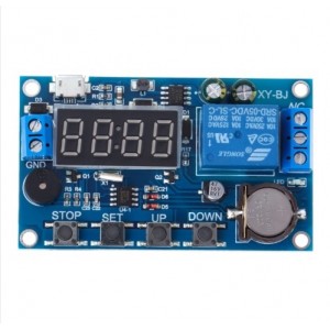 HS0964 Trigger Cycle Timer Delay Switch 5-30v Relay Switch Module 24H Timing control