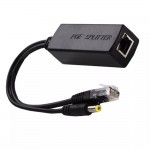 HS0988 PoE Splitter Power Over Ethernet 48V to 12V 1A-2A 