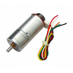 HS1017  6V/12V/24V GM25-370 DC Gear motor with Speed Encode