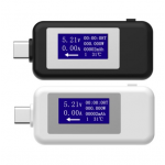 HS1128 Type C USB Tester DC Digital Voltmeter USB C Voltage Current Meter Ammeter Detector Type C Power Bank Charger Indicator