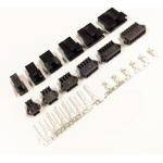 HS1151 10pcs SM2.54 2/3/4/5/6/7/8/9/10/11/12Pin Pitch Female and Male Housing + terminals 