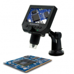 HS1218 4.3 inch HD 1-600X Portable Video USB LCD Digital Microscope