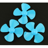 HS1293A Blue Propeller 40MM @2MM 4 blades
