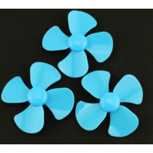 HS1293 Blue Propeller 56MM @2MM 4 blades