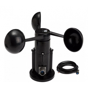 HS1311 Wind Speed Sensor Anemometer Three Cups Aluminium Current Voltage Output 4-20Ma12V/24V