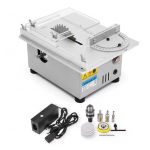 HS1342 Mini Table Saw Wood Working Bench Lathe Electric Polisher Grinder DIY Model Cutting Saw