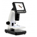 HS1356 Multifunctional Desktop Digital Microscope X500 UM038 5MP HD 3.5-Inch LCD