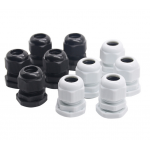 HS1357 100pcs IP68 3-6.5mm PG7/PG9/PG11/PG13.5/PG16/PG19/PG21/PG25/  Waterproof Nylon Plastic Cable Gland Connector