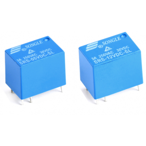 HS1360 4100 SRS-05VDC-SL SRS-12VDC-SL Blue 6PIN Relay