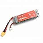 HS7844 7.4V 2S 2200mAh/35C ，3300mah/35C ，5200mah/35C Lipo Battery with XT60 