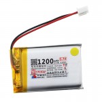 HS1364 3.7V 1200mAh battery 53*34*6mm with PH2.0 connector