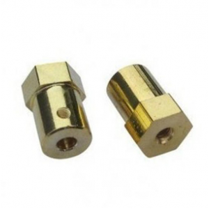 HS1371 Hex DC Gear Motor Connector Coupling 3mm 4mm 6mm 8mm Inner Bore