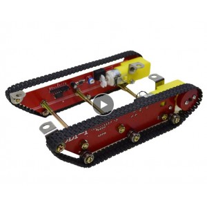 HS1453 DD1-1 Smart Robot Tank Car Chassis  caterpillar Crawler