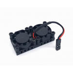 HS1504 Dual Cooling Fans Heatsink Kit with Adhesive Tape For Raspberry Pi 2 / 3 Model B