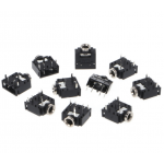 HS1505 50pcs 3.5mm 5 Pin Stereo Audio Jack Socket PCB Mount Connector PJ-307