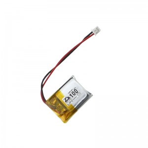 HS1529 3.7V 100mAh battery 22*15*6mm with PH2.0 connector