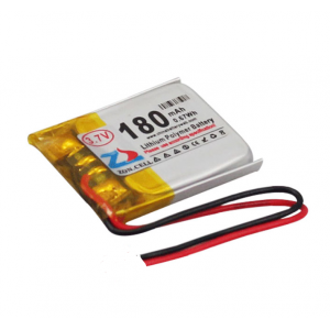 HS1533 3.7V 180mAh battery 28*20*5mm 