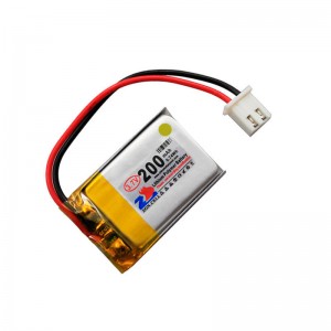 HS1535 3.7V 200mAh battery 32*20*4mm with PH2.0 connector