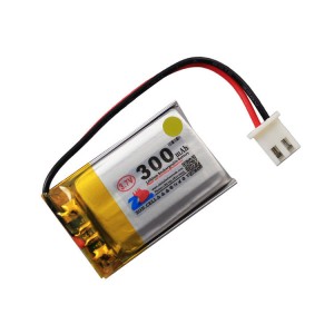 HS1537 3.7V 300mAh battery 32*20*5mm with PH2.0 connector