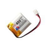 HS1539 3.7V 400mAh battery 32*20*6mm with PH2.0 connector