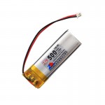 HS1542 3.7V 500mAh battery 48*16*5mm  with PH2.0 connector