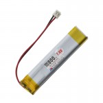HS1545 7.4V 800mAh battery 81*18*9mm  with PH2.0 connector