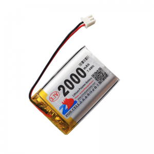 HS1551 3.7V 2000mAh battery 51*34*9mm  with PH2.0 connector
