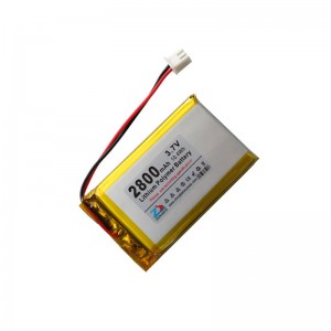 HS1552 3.7V 2800mAh battery 62*37*8.5mm  with PH2.0 connector