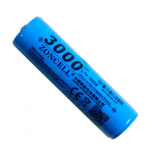 HS1558 18650 3.7v li-ion rechargeable battery with charge protection 