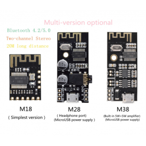 HS1562 MH-M18 MH-M28 MH-M38 Wireless Bluetooth MP3 Audio Receiver board BLT 4.2 mp3 lossless decoder