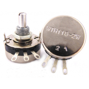 HS1596 WTH118-1A 2W 1K/2K2/4K7/10K/22K/47K/100K/470K/1M Potentiometer