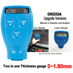 HS1661 Portable Paint FilmThickness Meter Tester GM200A