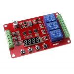 HS1716 FRM03 relay module cycle delay timing switch self-locking module 18 function 8-32V