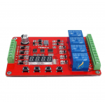HS1717 FRM04 relay module cycle delay timing switch self-locking module 18 function 8-32V